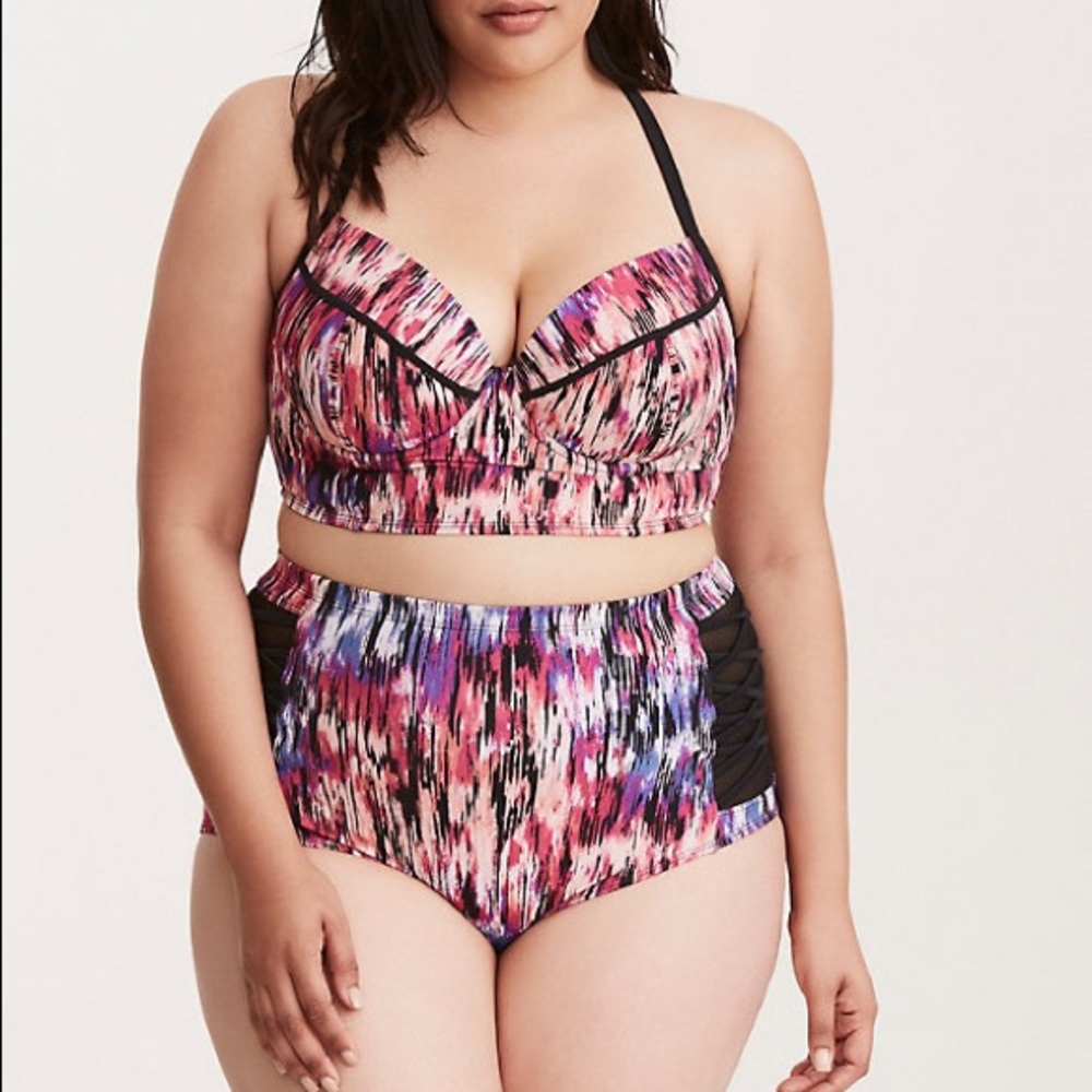 TORRID Mirage print bikini set